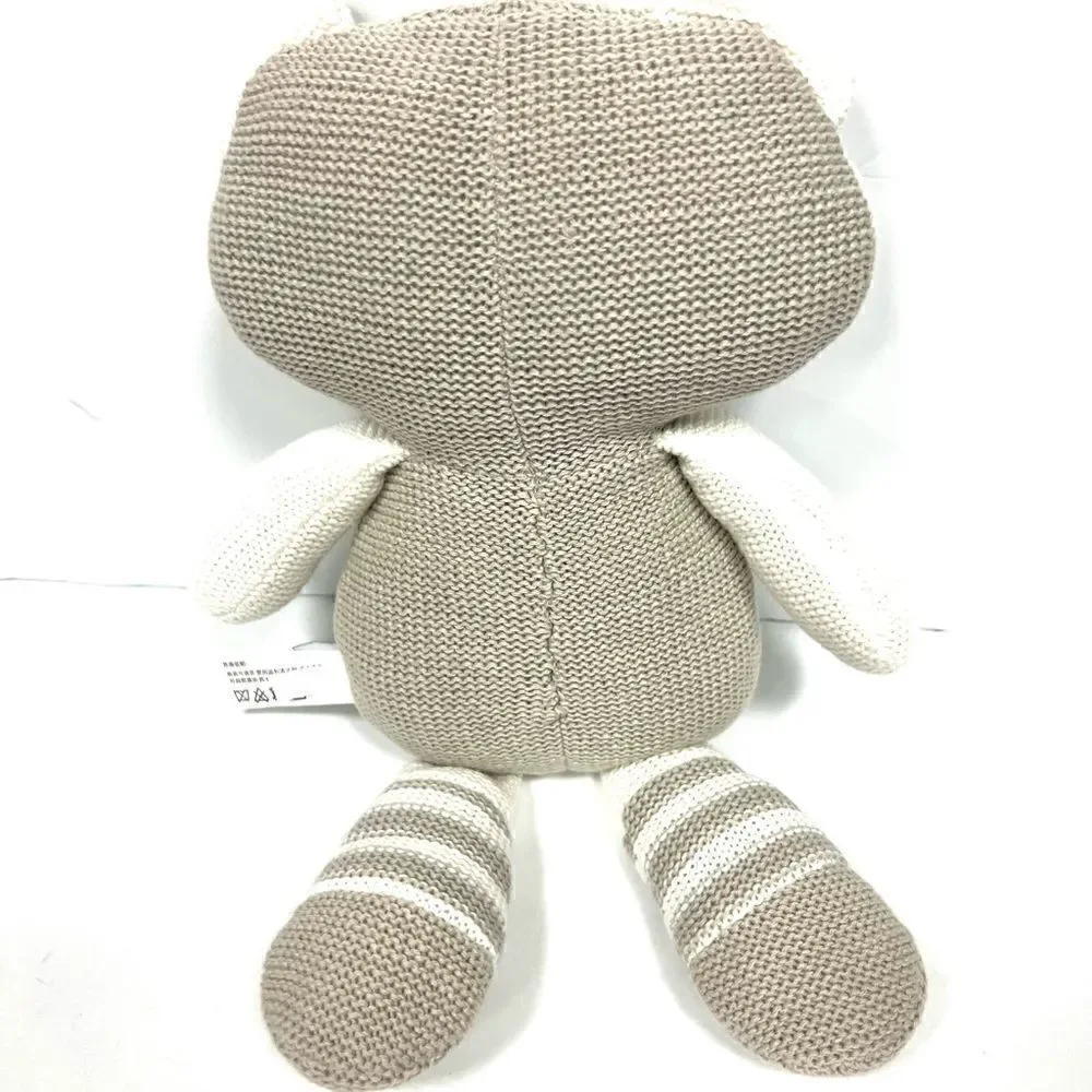 Living Textiles “ Charlie” the fox cotton knit rattle